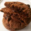 Cookies de chocolate rellenas de nutella