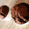 muffins de chocolate